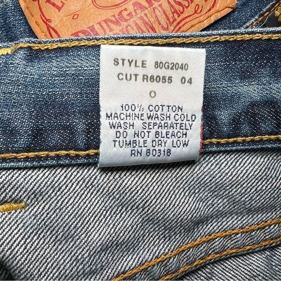 Lucky Brand Straight Leg Distressed Jeans Women’s Size 10/30 - Picture 7 of 7